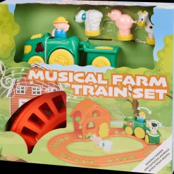Action Babyspielzeug<Bauernhof-Eisenbahn mit Musik