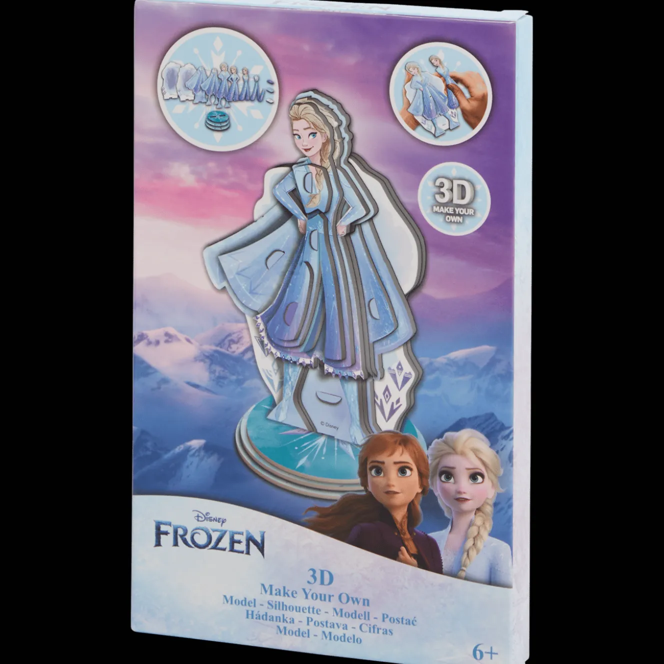 Action Basteln<Disney 3D-Figur zum Selberbasteln