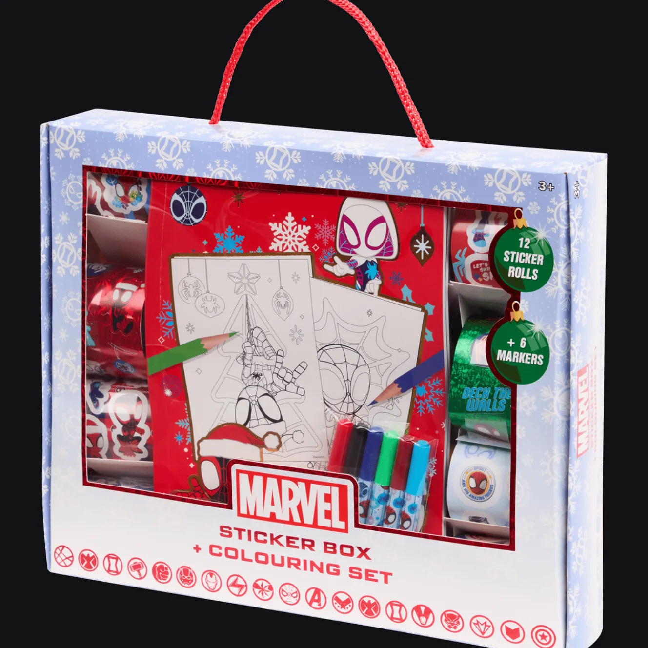 Action Basteln<Disney Weihnachtsmalbuch mit Stickern