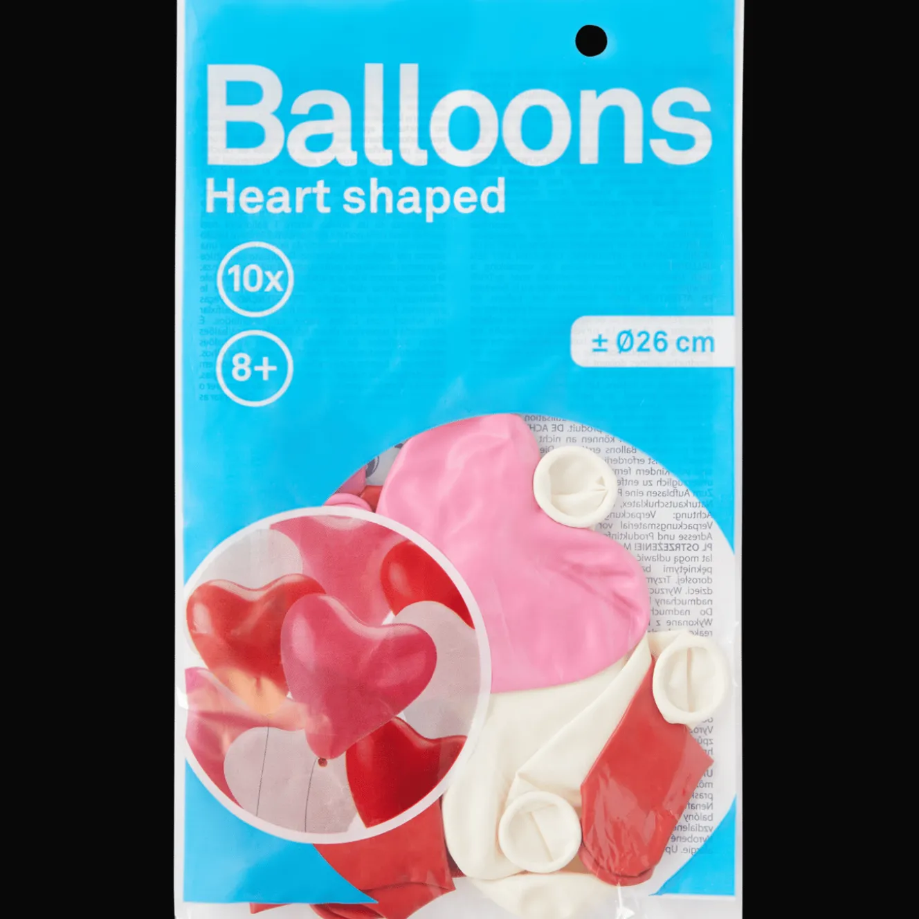 Action Ballons & Girlanden<Herzluftballons