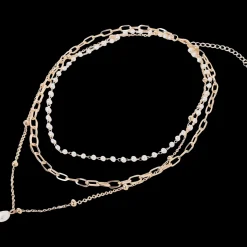 Action Uhren & Schmuck<Kette mit Perlen