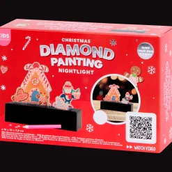 Action Basteln<Kids Kingdom Diamond Painting Weihnachtslampe
