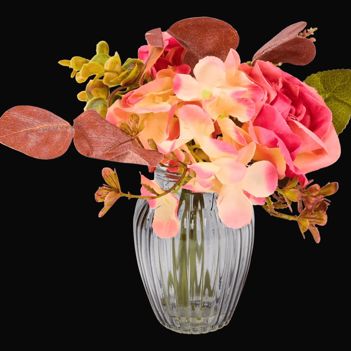 Action Kunstpflanzen & -Blumen<Kunstblumenstrauß in Vase