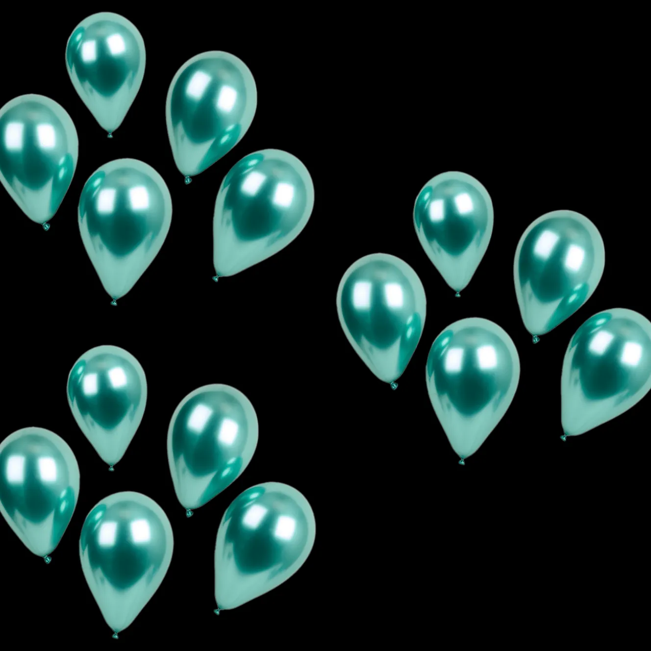 Action Ballons & Girlanden<Luftballons Chrome