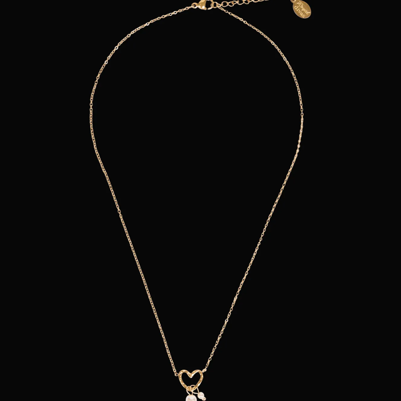 Action Uhren & Schmuck<Royal Divas Kette aus Edelstahl