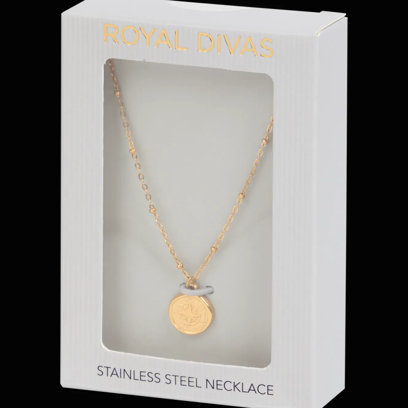 Action Uhren & Schmuck<Royal Divas Kette aus Edelstahl