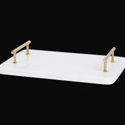Action Tabletts<Servierbrett aus Marmor
