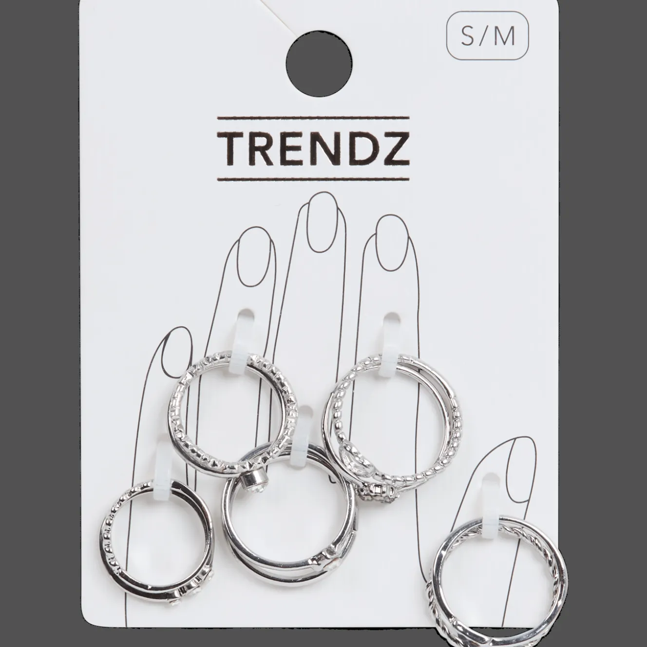 Action Uhren & Schmuck<Trendz Ring-Set