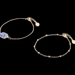 Action Uhren & Schmuck<Vergoldete Armbänder mit Edelstein