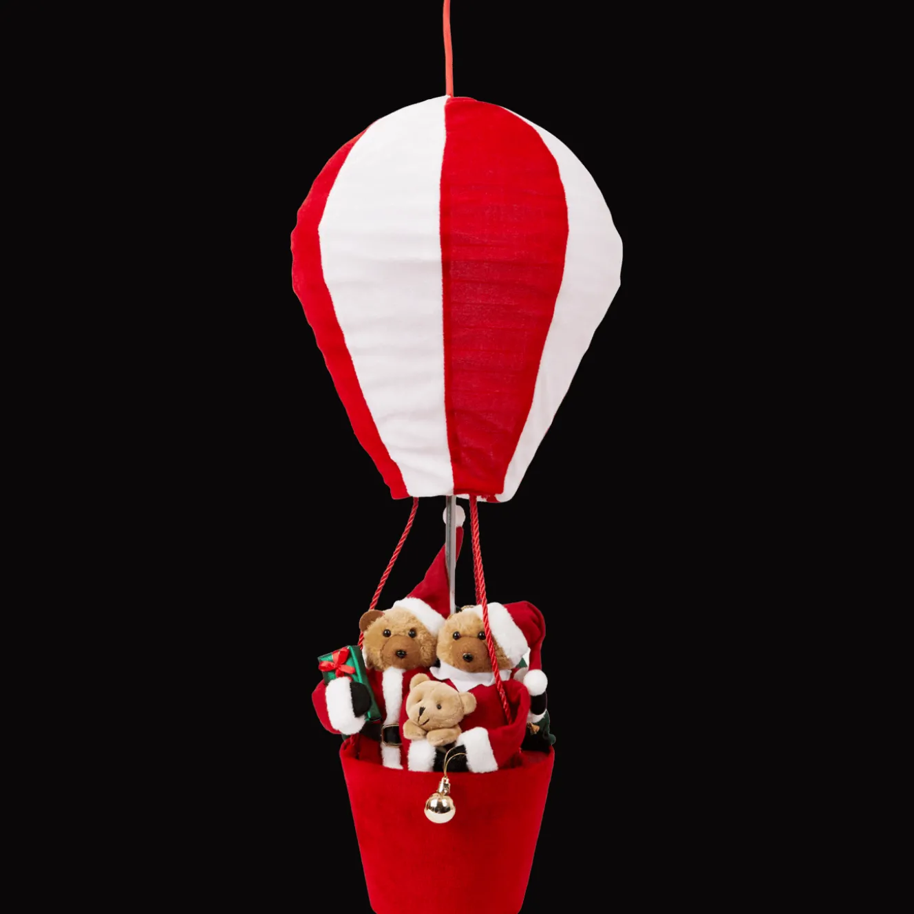 Action Saisondekoration<Weihnachtsfigur im Heißluftballon