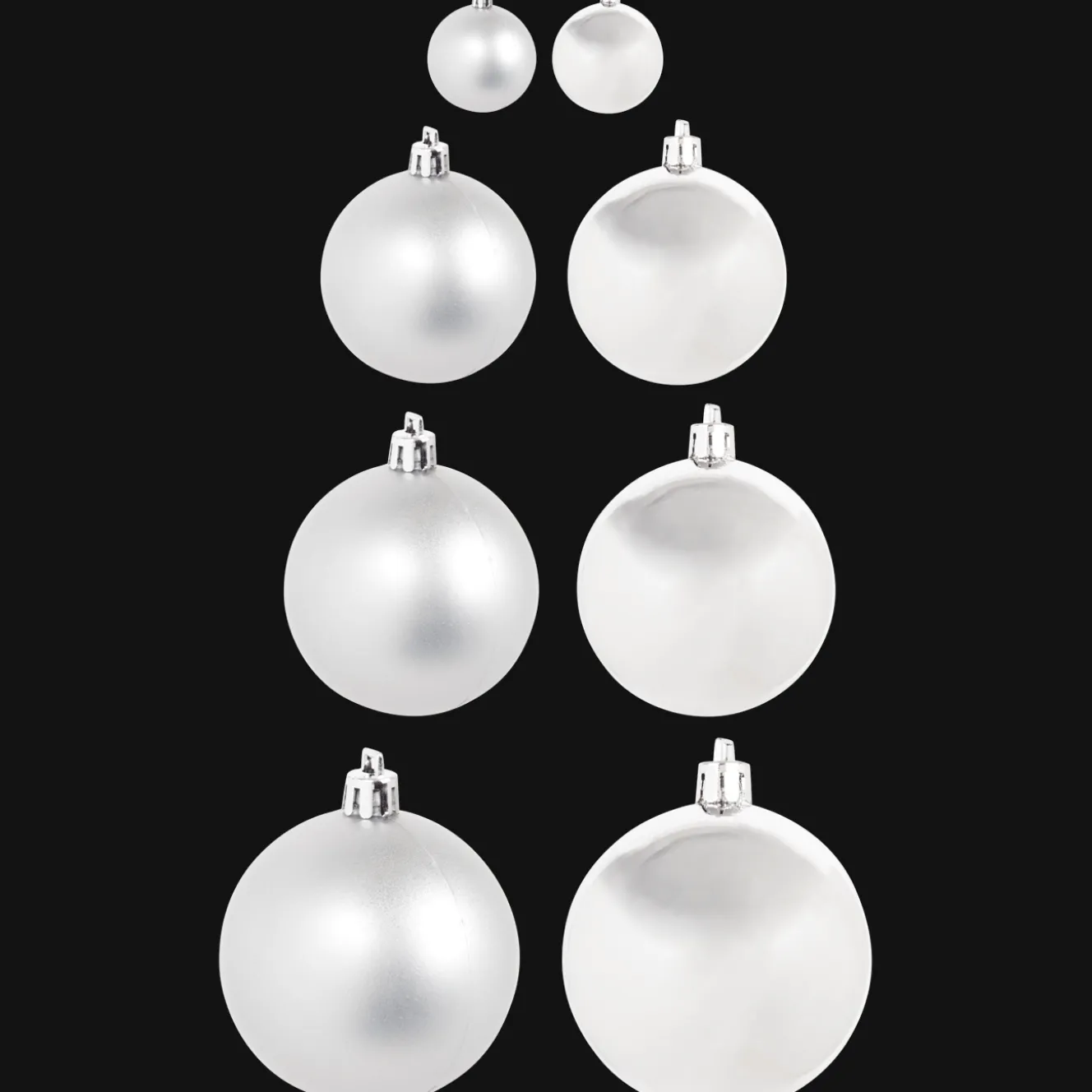 Action Saisondekoration<Weihnachtskugeln aus Kunststoff