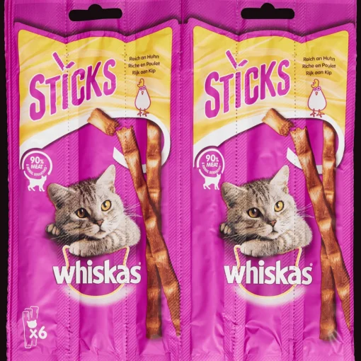 Whiskas Katzen|Futtermittel<Katzensticks Huhn